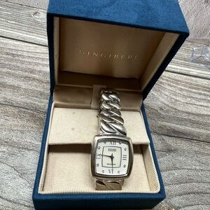 Ecclissi Sterling Silver Women’s Watch 3355 Swiss Japan Quartz Bracelet